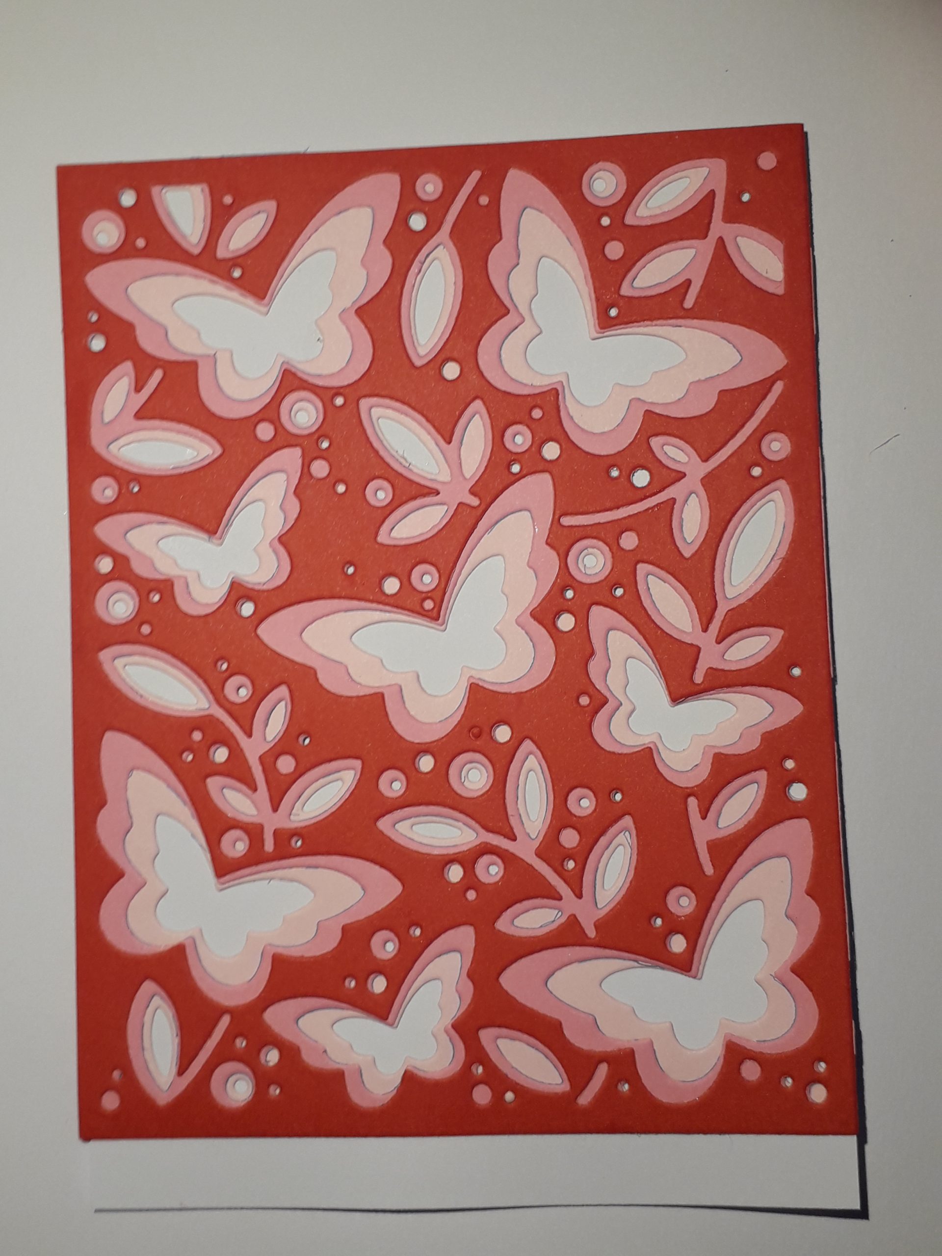 2019-09-18 10.33.30 Birch Press, Butterfly Garden in Hues of Red on pink